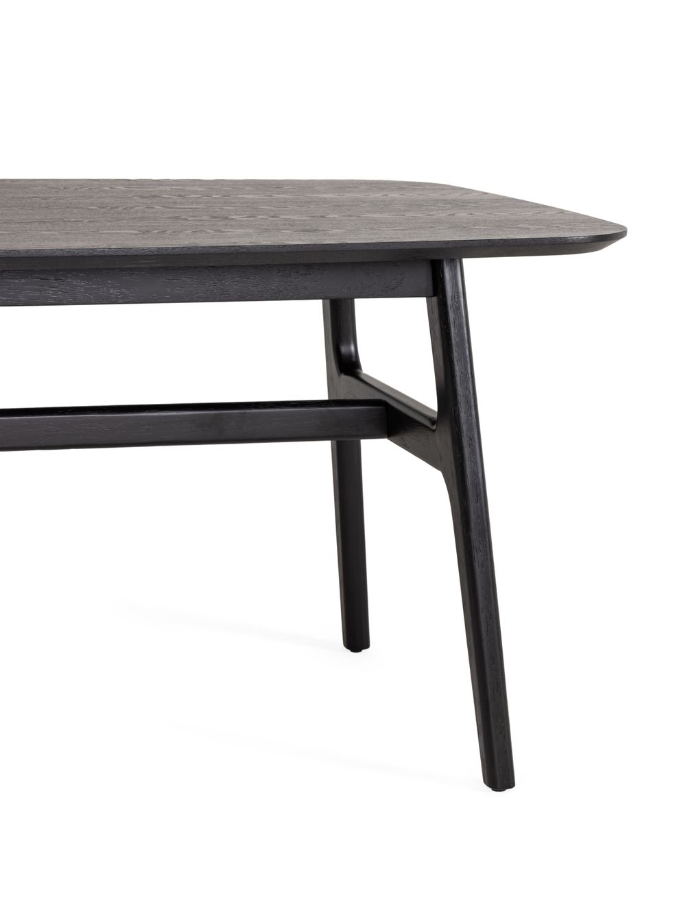 Eetkamertafel BADEN - Black Ash MED BA T2010-BA