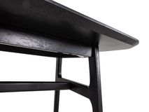 Eetkamertafel BADEN - Black Ash MED BA T2010-BA