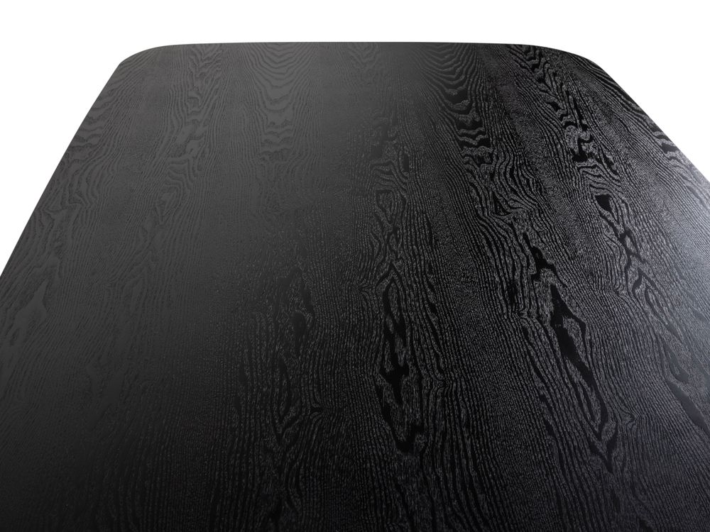 Eetkamertafel BADEN - Black Ash MED BA T2010-BA