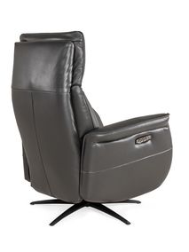 Elektrische relaxfauteuil MATERA - Zwart leder HTL-152-000057-517E