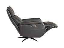Elektrische relaxfauteuil MATERA - Zwart leder HTL-152-000057-517E