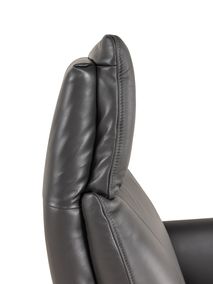 Elektrische relaxfauteuil MATERA - Zwart leder HTL-152-000057-517E