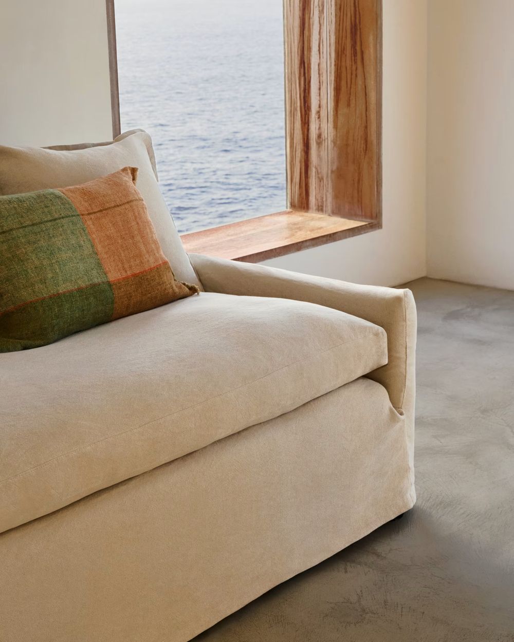 3-Zit met afneembare hoezen ZENIRA - Beige KAV S0100009ED12