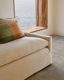 3-Zit met afneembare hoezen ZENIRA - Beige KAV S0100009ED12