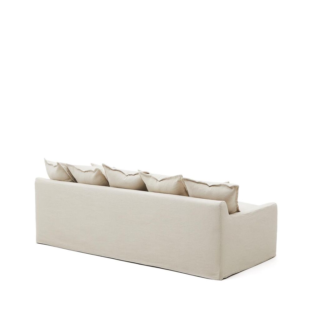 3-Zit met afneembare hoezen ZENIRA - Beige KAV S0100009ED12