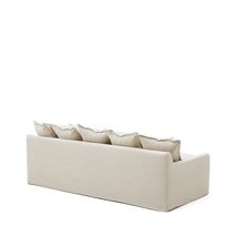 3-Zit met afneembare hoezen ZENIRA - Beige KAV S0100009ED12