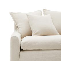 3-Zit met afneembare hoezen ZENIRA - Beige KAV S0100009ED12