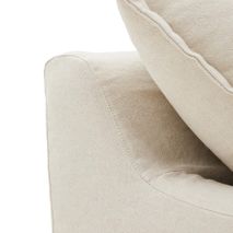 3-Zit met afneembare hoezen ZENIRA - Beige KAV S0100009ED12