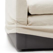 3-Zit met afneembare hoezen ZENIRA - Beige KAV S0100009ED12