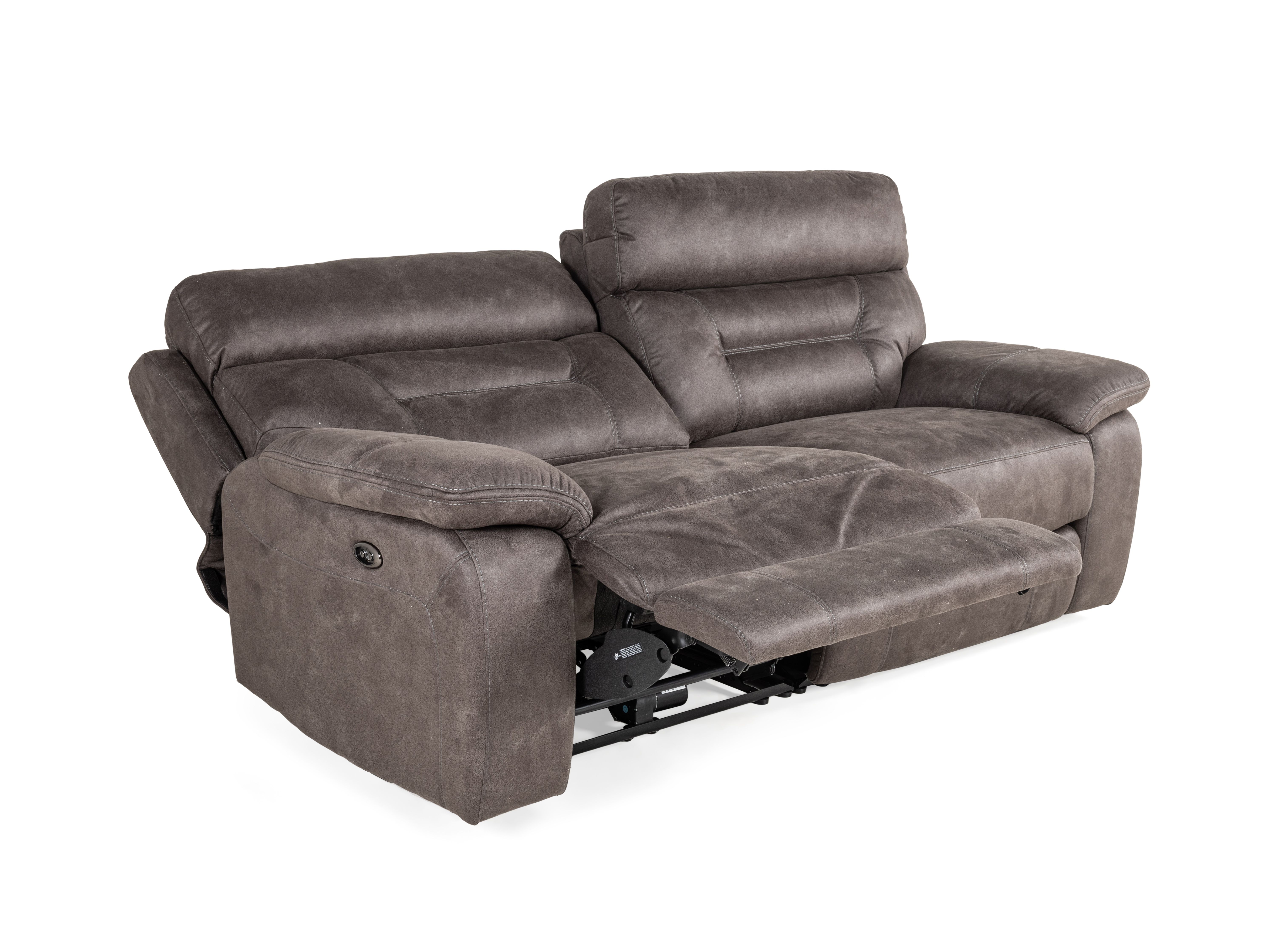 2,5-zit met 2 elektr. relaxen SIENA - Bruin