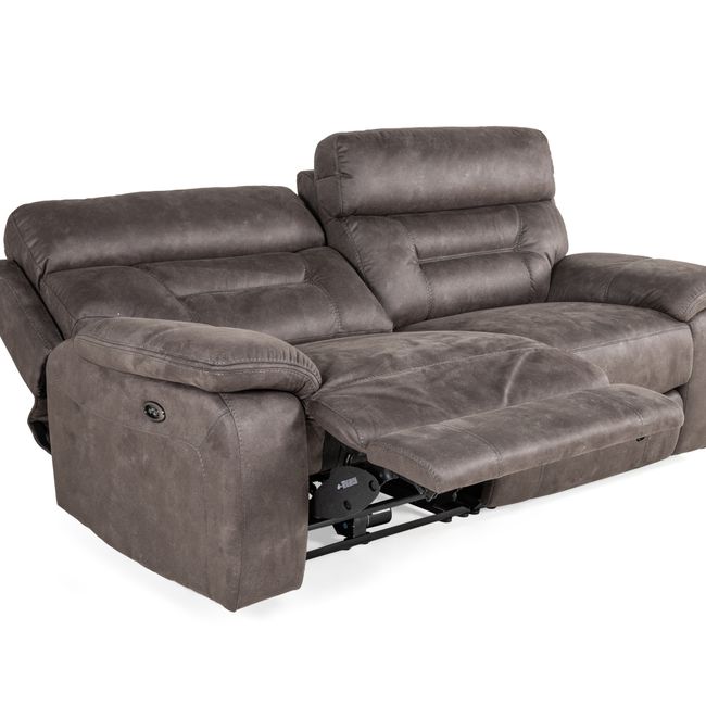 2,5-zit met 2 elektr. relaxen SIENA - Bruin