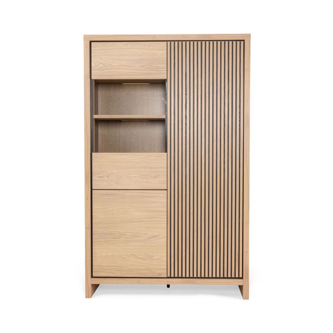 Wandkast LEVANZO - Blond Oak