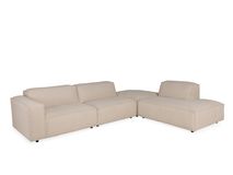 Hoekzetel SQUARE - Ecru bouclé C-ESS-SQ-HKS1