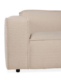 Hoekzetel SQUARE - Ecru bouclé C-ESS-SQ-HKS1