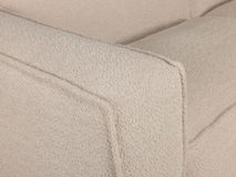 Hoekzetel SQUARE - Ecru bouclé C-ESS-SQ-HKS1