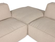 Hoekzetel SQUARE - Ecru bouclé C-ESS-SQ-HKS1