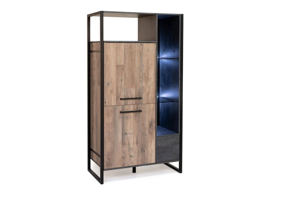 Eetkamer SAMIR - Natuurlijke parketlook C-MBR-SA-EK1