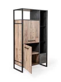 Eetkamer SAMIR - Natuurlijke parketlook C-MBR-SA-EK1