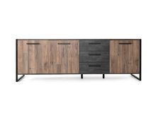 Eetkamer SAMIR - Natuurlijke parketlook C-MBR-SA-EK1