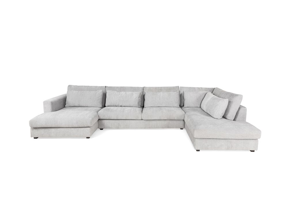 Hoekzetel POPOLINE - Lichtgrijs C-ESS-44-HKS2