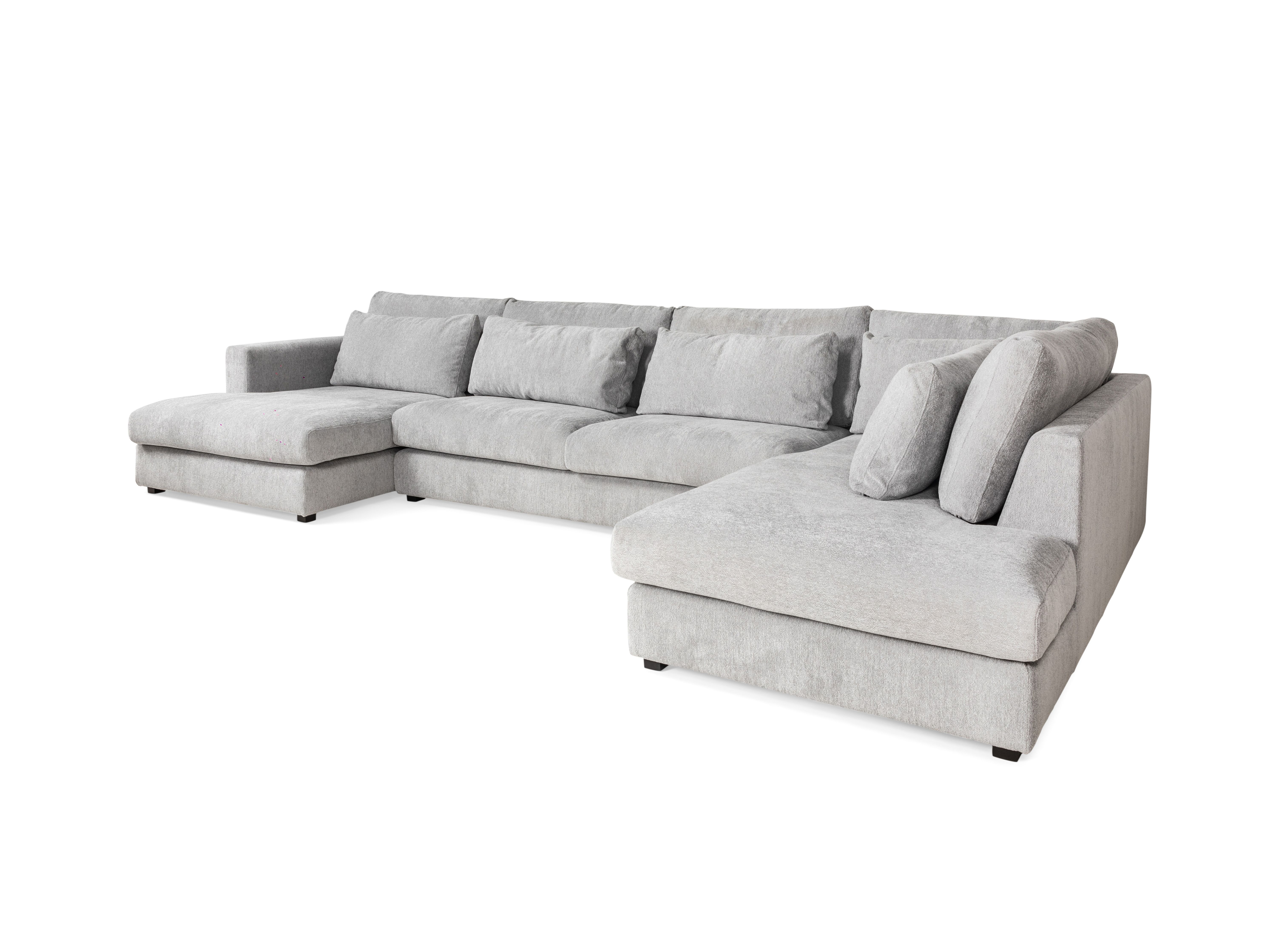 Hoekzetel POPOLINE - Lichtgrijs