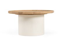 Salontafel SHITAKE - Eiken nature white PMP SH ST-70-ENW