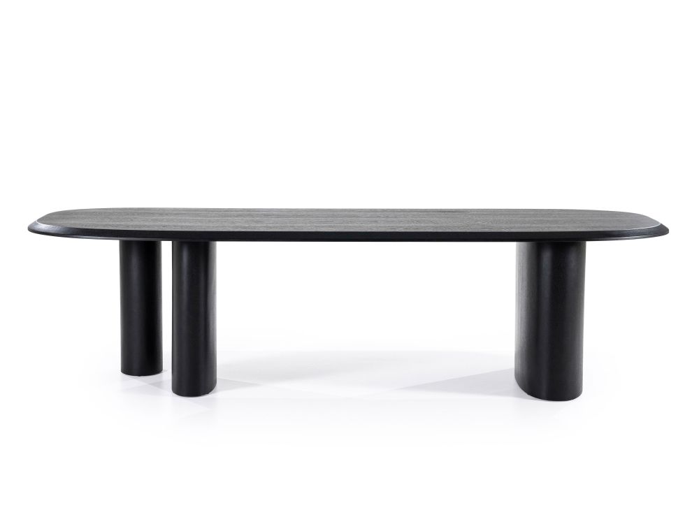 Eettafel WALTER - Zwart ELO 95981