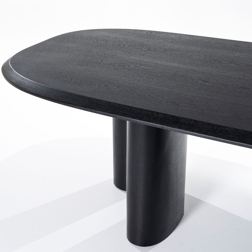 Eettafel WALTER - Zwart ELO 95981