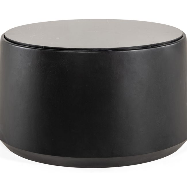 Bijzettafel IOWA - Marble Black