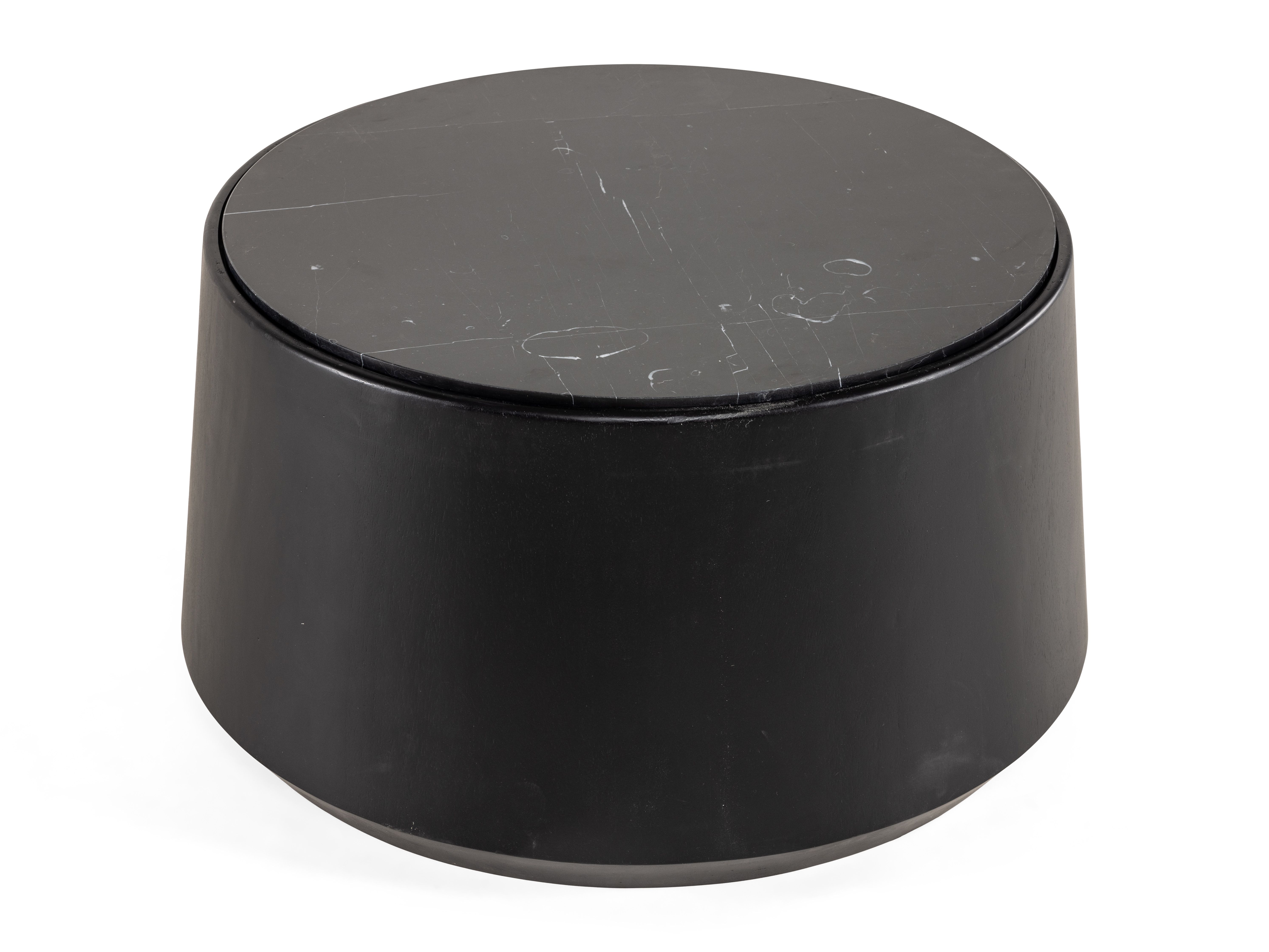 Bijzettafel IOWA - Marble Black