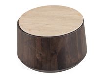 Bijzettafel IOWA - Travertin / Walnoot LFS 147645