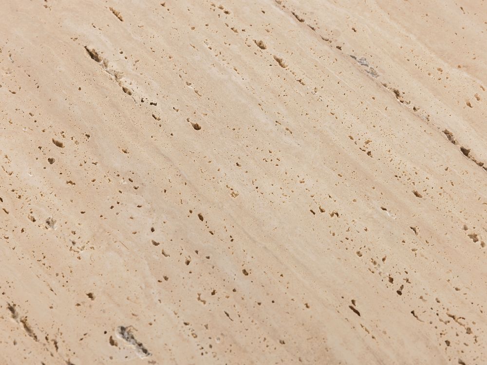 Bijzettafel IOWA - Travertin / Walnoot LFS 147645