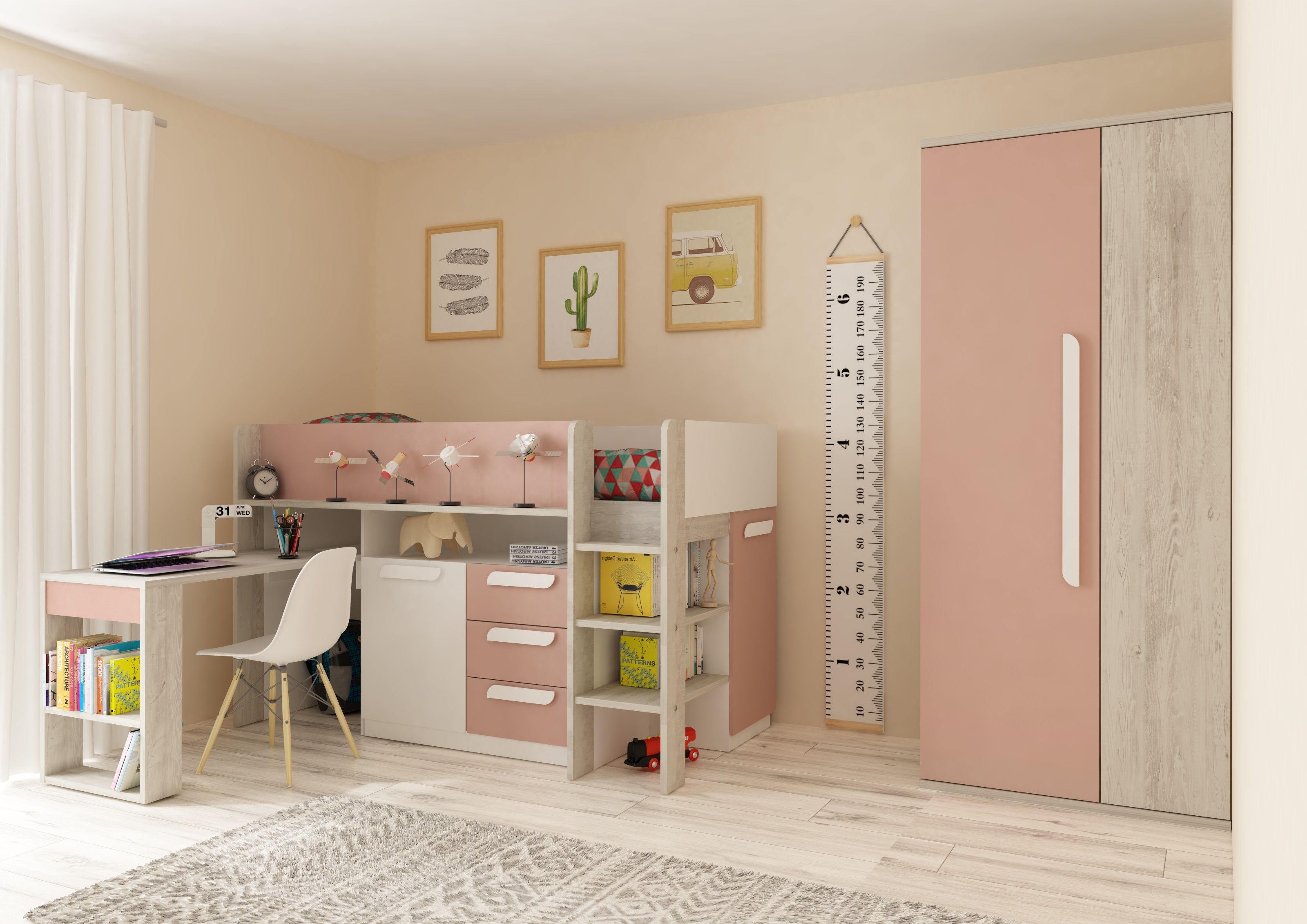 Halfhoogslaper Bo8 - Antraciet