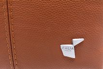 Hoekzetel BENJAMIN - Cognac leder C-CAL-118-HKS-10-BC363