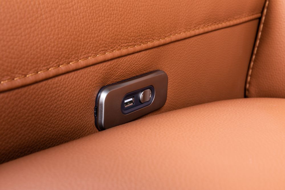 Hoekzetel BENJAMIN - Cognac leder C-CAL-118-HKS-10-BC363