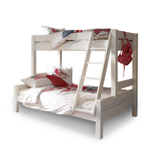 3-persoons stapelbed TRIPLO - Wit INF-1-000001
