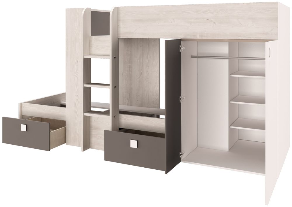 Stapelbed MAXIM - Blauw TRA-1-000001