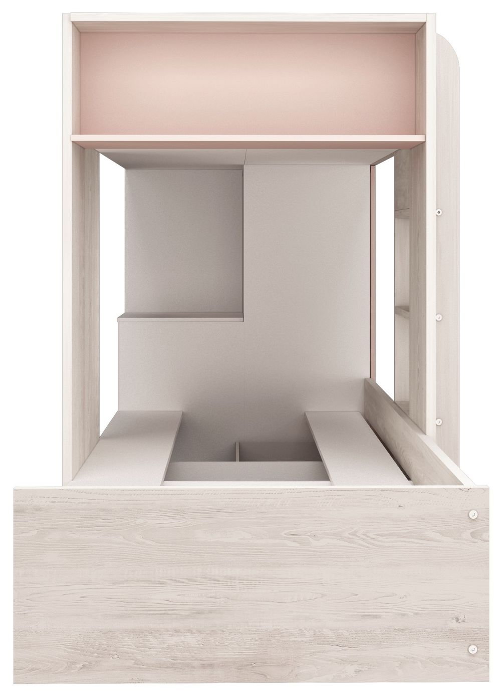 Stapelbed MAXIM - Antraciet TRA-1-000004