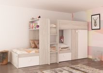 Stapelbed MAXIM - Blauw TRA-1-000002