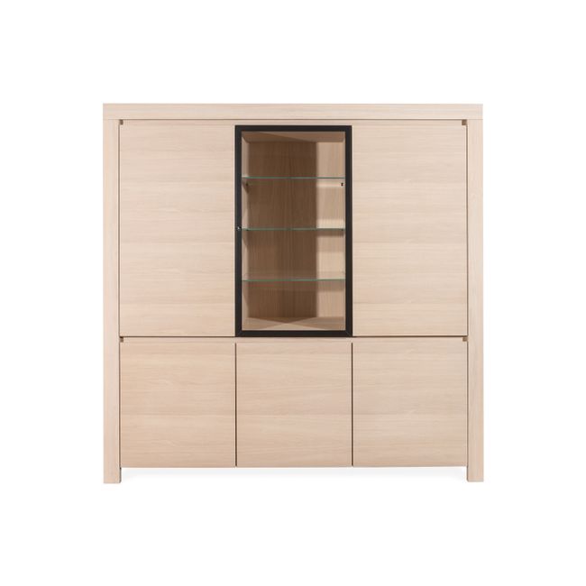 Vitrinekast PETRA - Romantic White