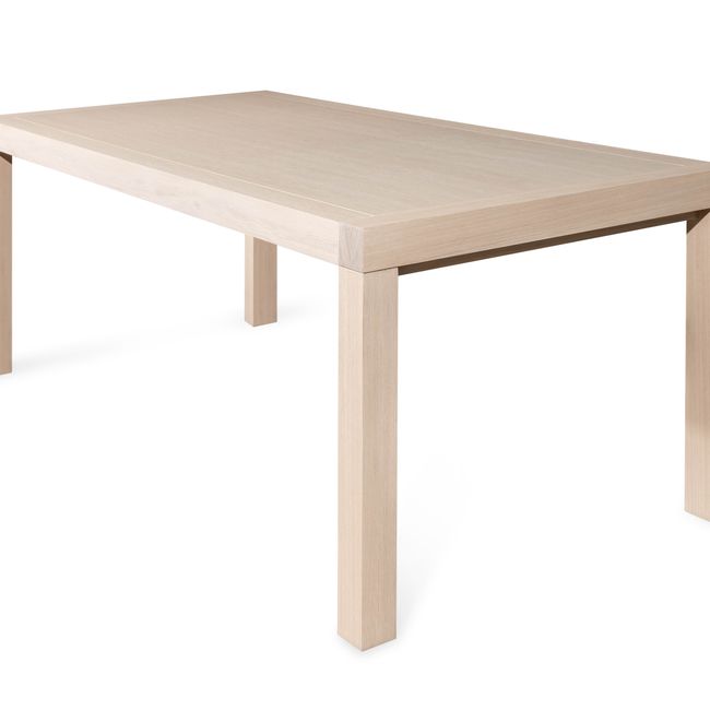 Verlengbare eetkamertafel PETRA - Romantic White