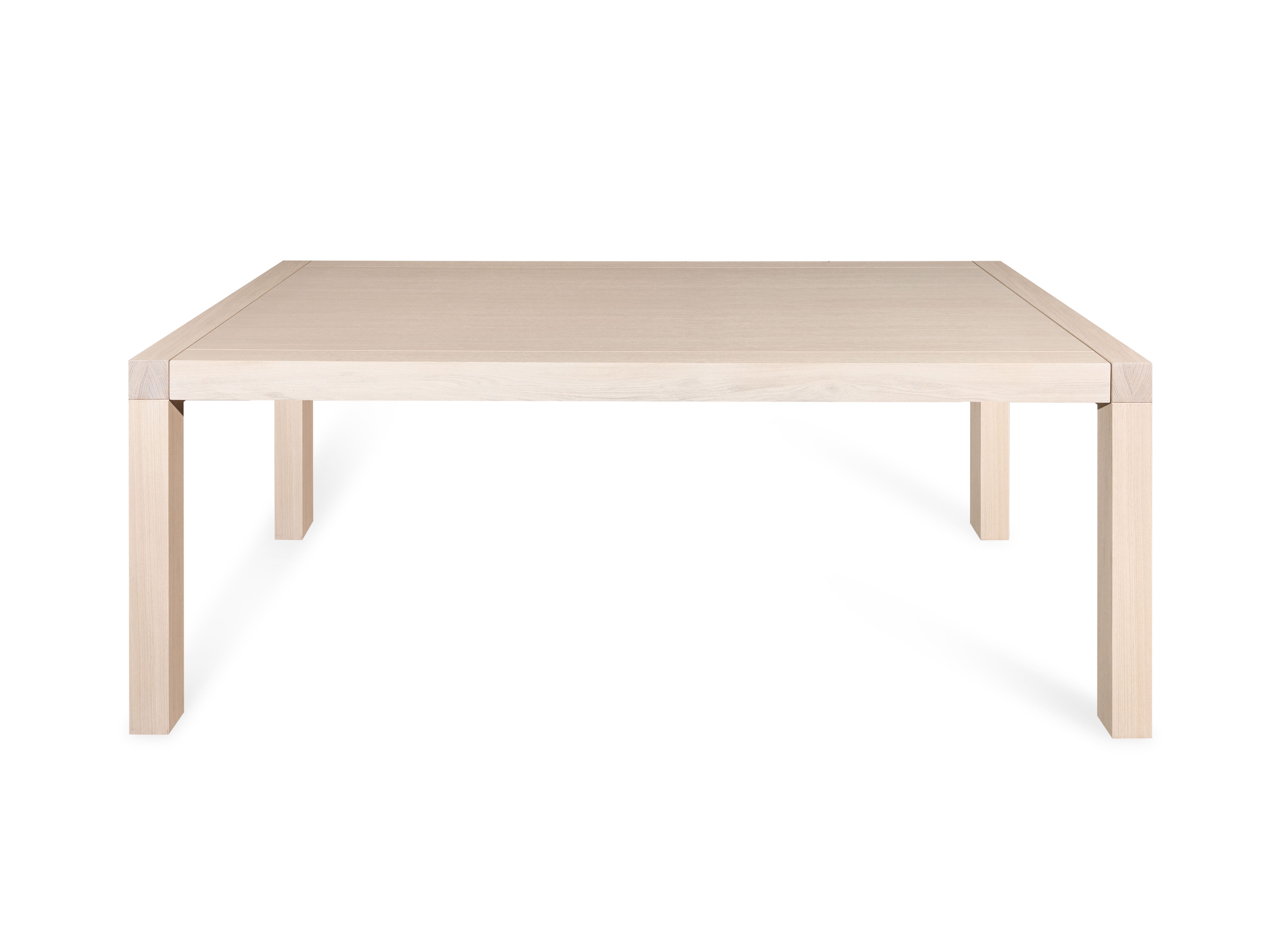 Uitschuifbare eetkamertafel PETRA - Romantic White