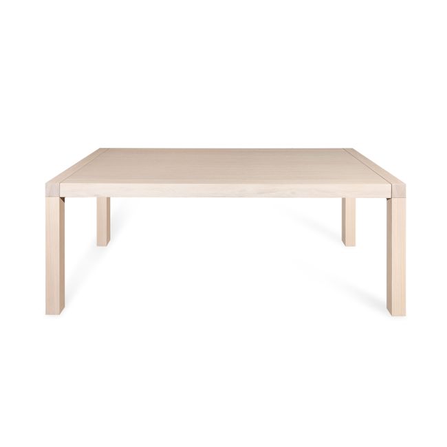 Verlengbare eetkamertafel PETRA - Romantic White