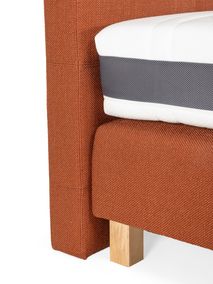 Boxspring BE COMFY incl. matras - Bermuda Brique C-RVR BCO BX180-BB303