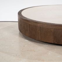 Salontafenset HAZEL - Mangohout/Marmer ELO 96106