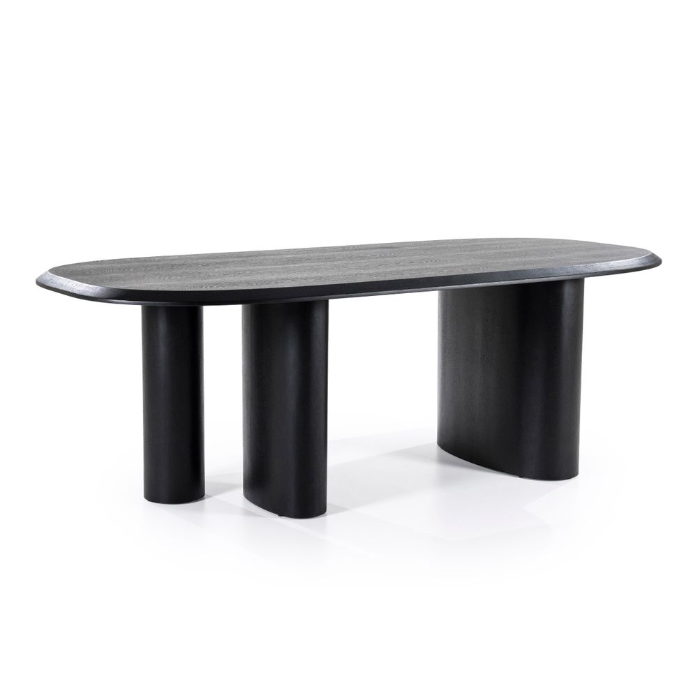 Eettafel WALTER - Zwart ELO 95980