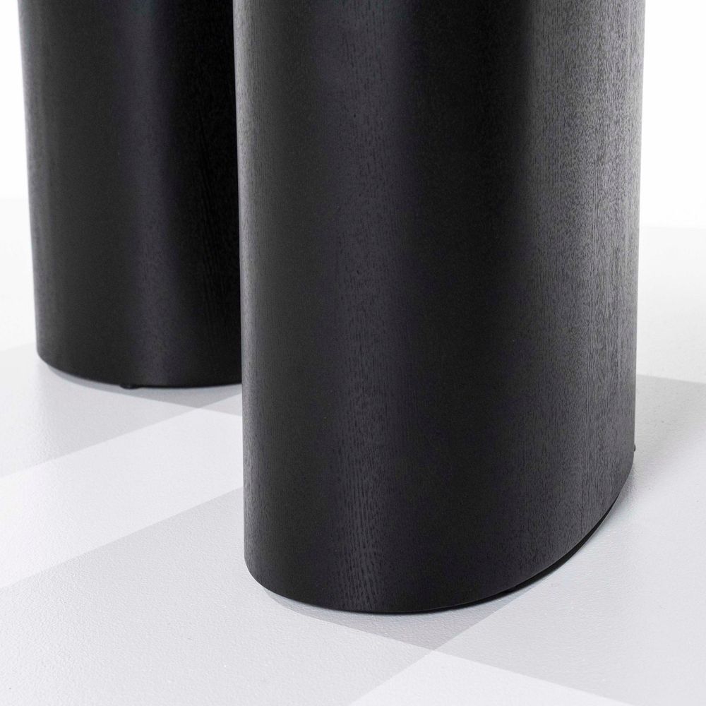 Eettafel WALTER - Zwart ELO 95980