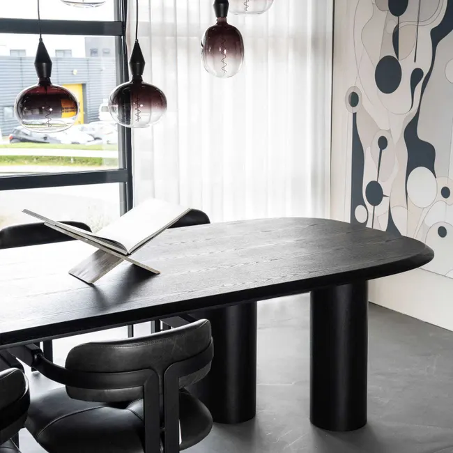 Eettafel WALTER - Zwart