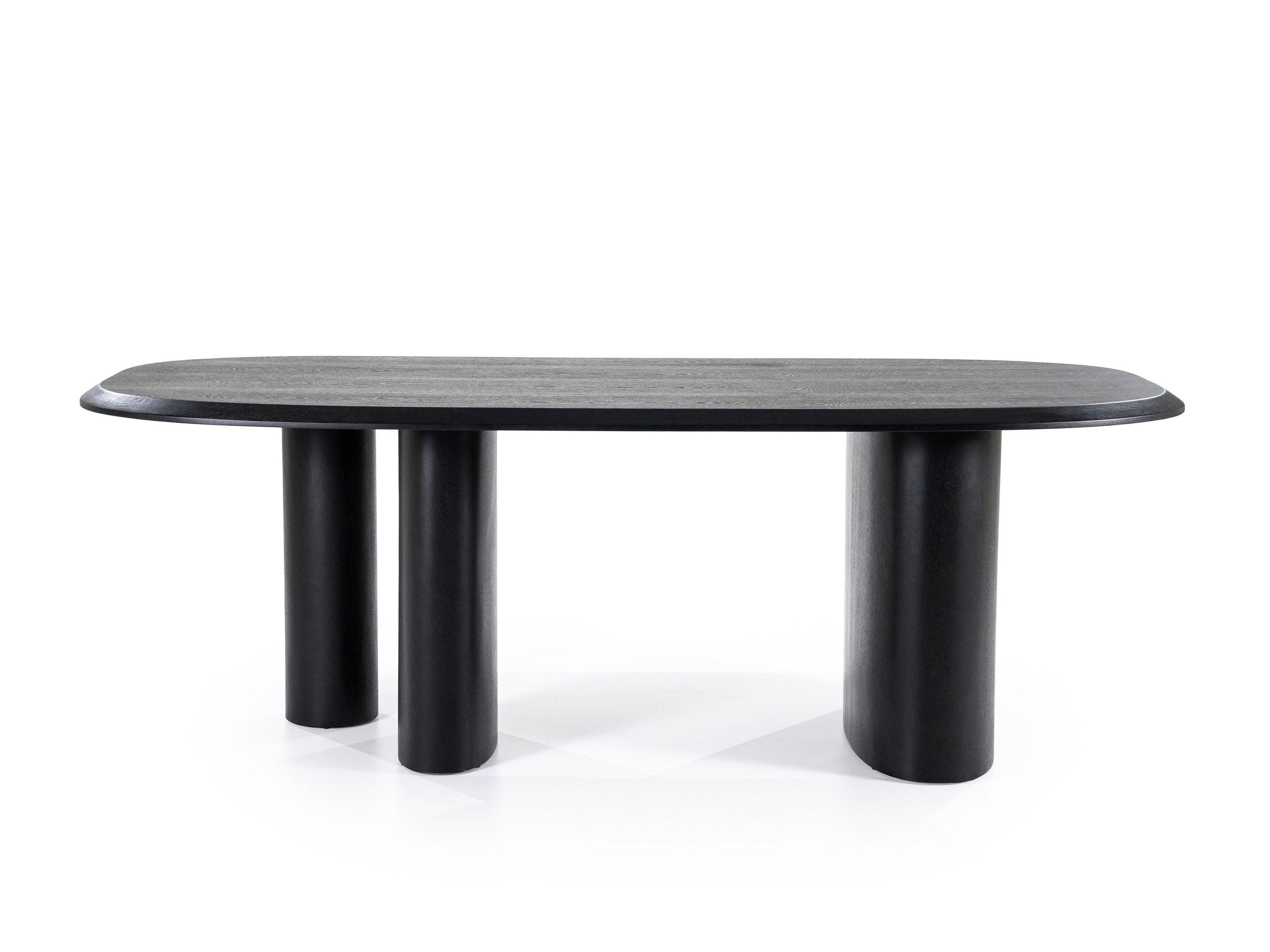Eettafel WALTER - Zwart ELO 95980