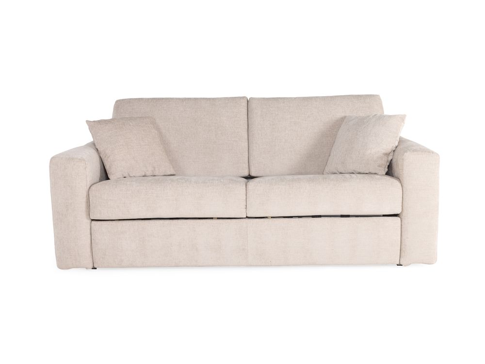 Zetelbed incl. matras SQUARE - Botticelli Cream DSL SQ ZB-B-BC02